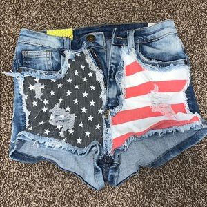 American Flag Shorts